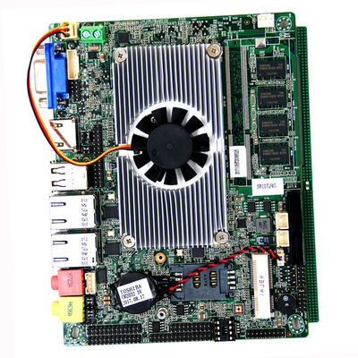 Atom Baytrail E3845 Quad Core CPU Motherboard 3.5 Inch 6 COM 2 LAN For POS Machine